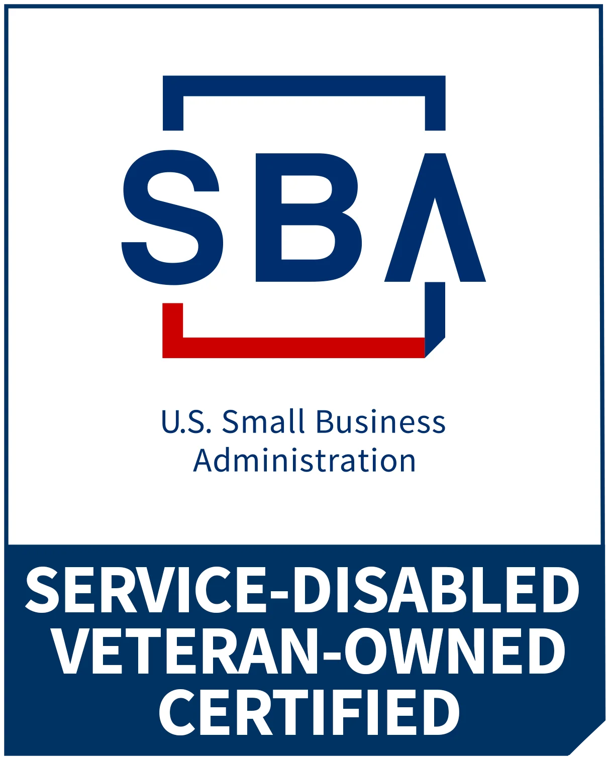 Service-Disabled Veteran-Owned Small Business Certified